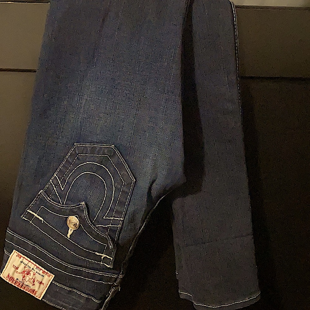 Women’s blue jeans true religion size 24